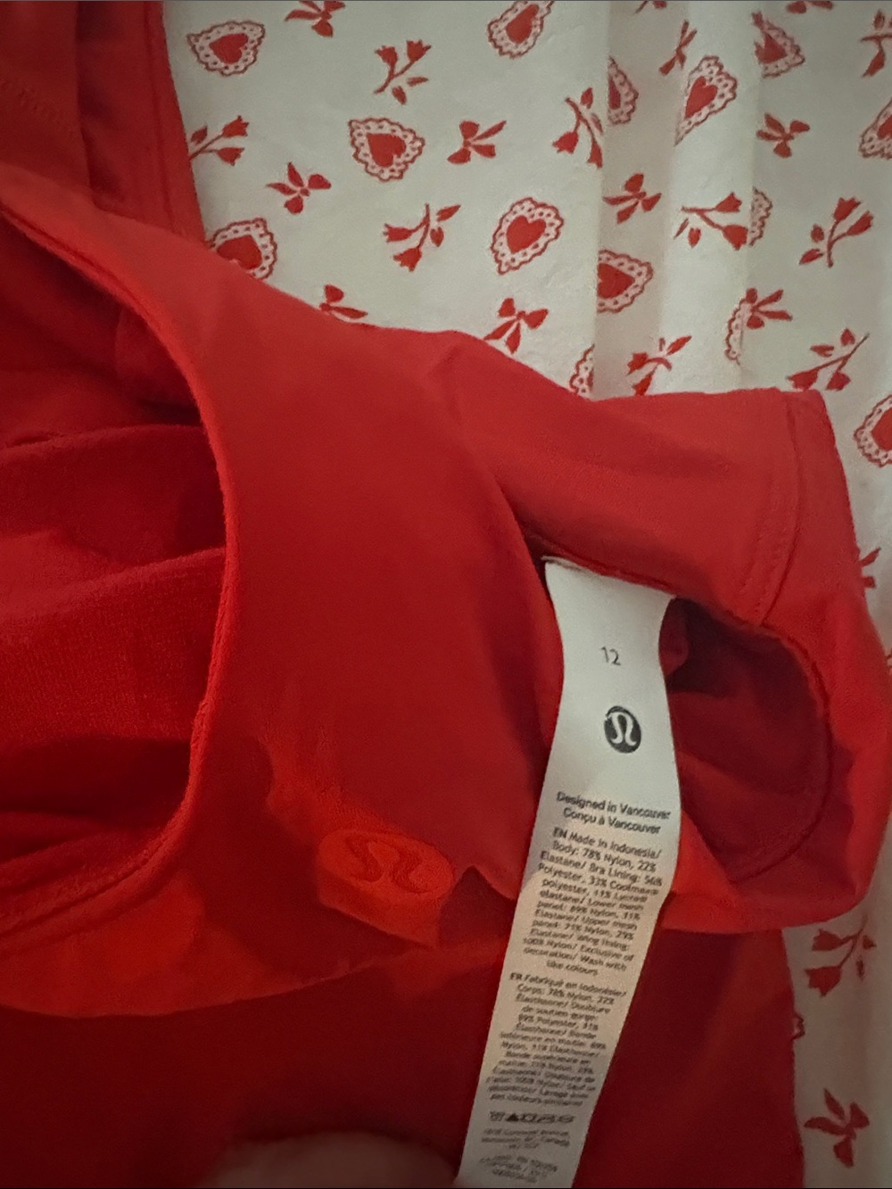 lululemon athletica Red Racerback active dress - Picture 3 of 4